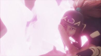 Soraka, Akali, Evelynn and Kai'Sa team up for a steamy all-girl orgy.