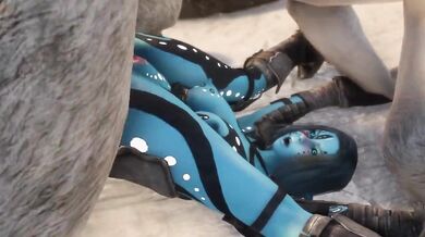 Aquarea's Wild Romp with a Lycanthrope in Skyrim