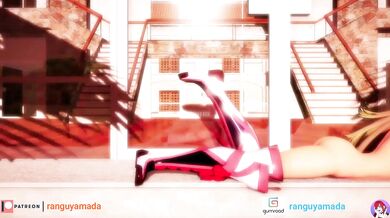 MMD Hentai Porn Short: Milla Maxwell's Intense Fuck Fest