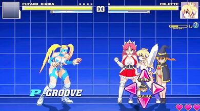 R.Mika's Futa Dominates Anonymous Opponents in a Hentai Battle Royale