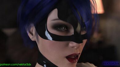 Sexy Superhero Sluts Battle for Domination: Catwoman and Harley Quinn in Hottest Lesbian Action Ever!