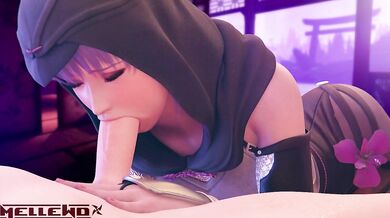 Shinobi Service: Blowing the Shadow Warrior's Load