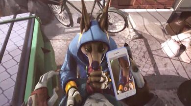 Anubis gets his dick sucked in a hot oral sex session.