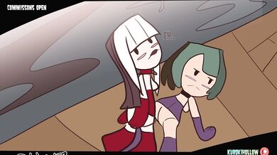 Ravishing Reverse Cowgirl Riding with a Futa Bimbo Stunner - Crimson x Gwen's Anal Adventures