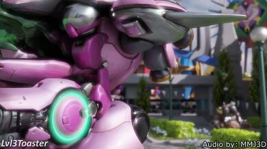 Innocent DVa Gets Surprised by Rough Pornstars - Lvl3Toaster