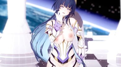 Space Stripper's Sizzling Sexcapades with Mox and HoO Raiden Mei