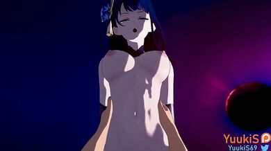 Tokusatsu Hero Raiden Gives a Great Ride in 'Shogun' Hentai Video