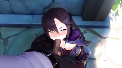 Blowjob for Mora: A Rinjo18 Hentai Adventure