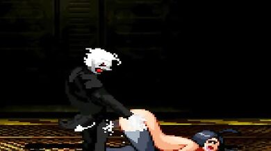 Kuromaru Doggy Style Lift and Fuck: MUGEN Abao Missionary Position