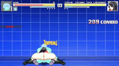 Tifa Lockhart's anal overflow (with multiple partners)