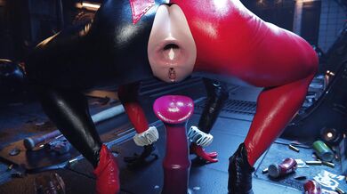 Joker's Girlfriend Goes Wild with her Biggest Dick [Rescraft]