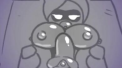 Inflation Girl's Key Cock Explosion