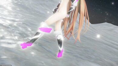 Purple Armored Angela Balzac's Hentai Moon Conquest: A 3D MMD Nude Dancing Adventure