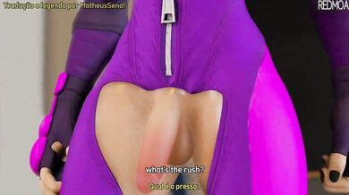 Cammy vs. Futanari Juri - Redmoa || Subtitled in Portuguese and English