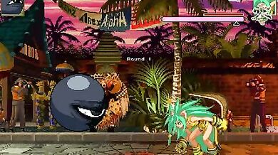 Kuro Maru Goes Wild on Chimpy Cham Cham's Ass in Unlimited Mega-Battle!