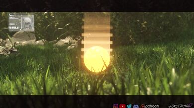 Jizz Splattering Fuckfest at the 2B Harvest Point with ForceballFX!