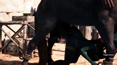 Biblical Bestiality with a Centaur and Dragonic Dame