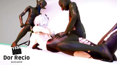 Goblin's Virgin Night with 2B