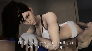 Headscissoring Chun-li's Mouthfuls [Juelz Ventura]