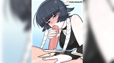 Squirting Sado Maso Sapphic Snu*ff with Soifon (Bleach)