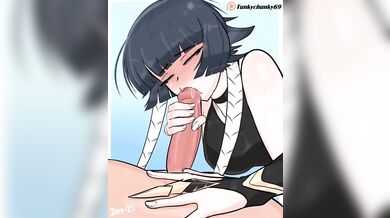 Squirting Sado Maso Sapphic Snu*ff with Soifon (Bleach)