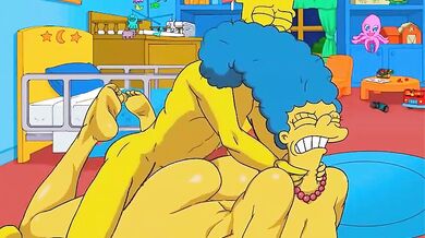 Bart and Marge's [Hardcore Internal Sex]!