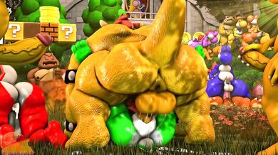 Yoshi Gets Fucked By Bowser