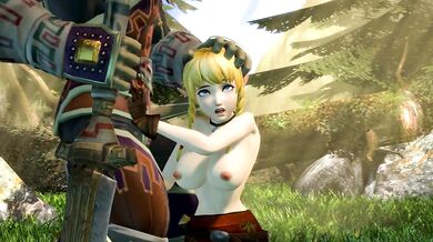 Ganondorf's Ear-Piercing Blowjob and Anal Penetration: Gurochanop Guro Hentai