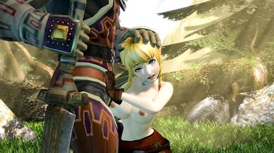 Ganondorf's Ear-Piercing Blowjob and Anal Penetration: Gurochanop Guro Hentai