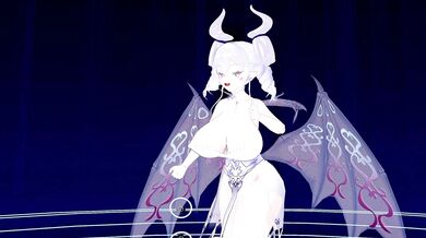 The Enchanted Tiny Garden of Haniwa: A MMD Journey into a Silver Castle