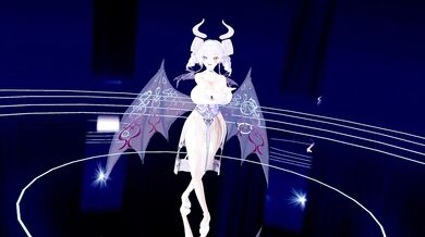 The Enchanted Tiny Garden of Haniwa: A MMD Journey into a Silver Castle