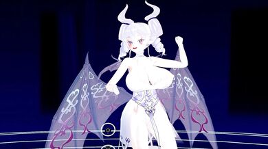 The Enchanted Tiny Garden of Haniwa: A MMD Journey into a Silver Castle