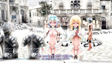 Unbeatable Nymphos Miku and Rin Domination