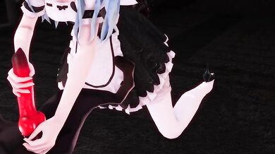 Cum-filled Insectarium: Hatsune's Tight White Silk Love Nest