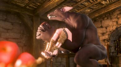 Prime-time Vixen Tangles with Lupine Lycanthrope in High-res Battle of Beastiality