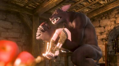 Prime-time Vixen Tangles with Lupine Lycanthrope in High-res Battle of Beastiality