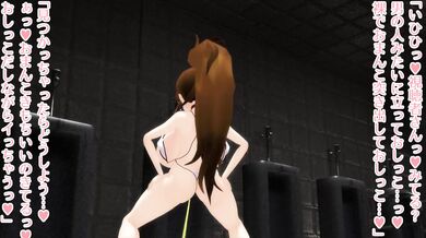 Popular Taneshima Popura Publicly Masturbates with a Mask On