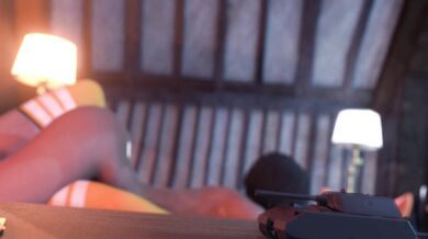 Ada e Claire condividono un doppio dildo [ITAlessio]