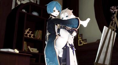 Albedo and Xingqiu's Pleasure Trade