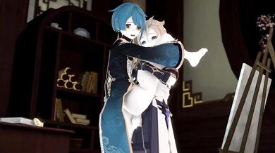 Albedo and Xingqiu's Pleasure Trade