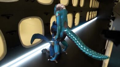 Sex-Crazed Lucario Bends His Dreamer Toy's Synth for Some Steamy, Tongue-Darting Action