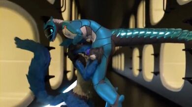 Sex-Crazed Lucario Bends His Dreamer Toy's Synth for Some Steamy, Tongue-Darting Action