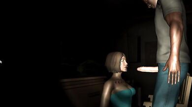 Jill's Boss Gives Her a Handjob in His Office