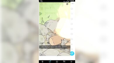 Busty Office Lady Gets Nailed By A Stray Snake In Her Ass While Sending a Snapchat Selfie to Her Boss!