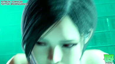 Mutant ravages Ada Wong's pussy in a rough, unforgettable anal encounter.