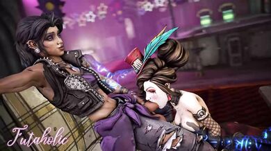 Moxxi Blows Some Big Dicks