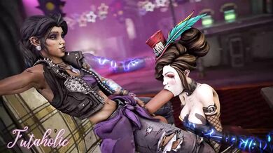 Moxxi Blows Some Big Dicks