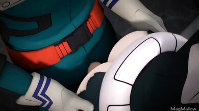 Deku's Superpower Dominates Ochaco, as Mic Provides Hilarious Commentary!