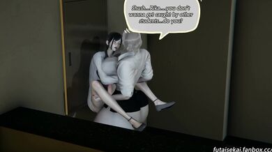 Futa Teacher Rika's Anal Lessons