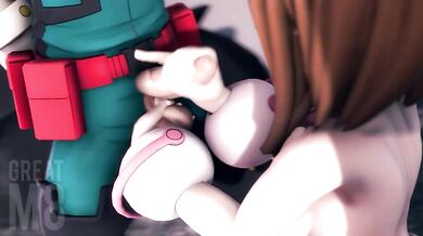 Uraraka Midoriya's Greater Orgasmic Eight Inch